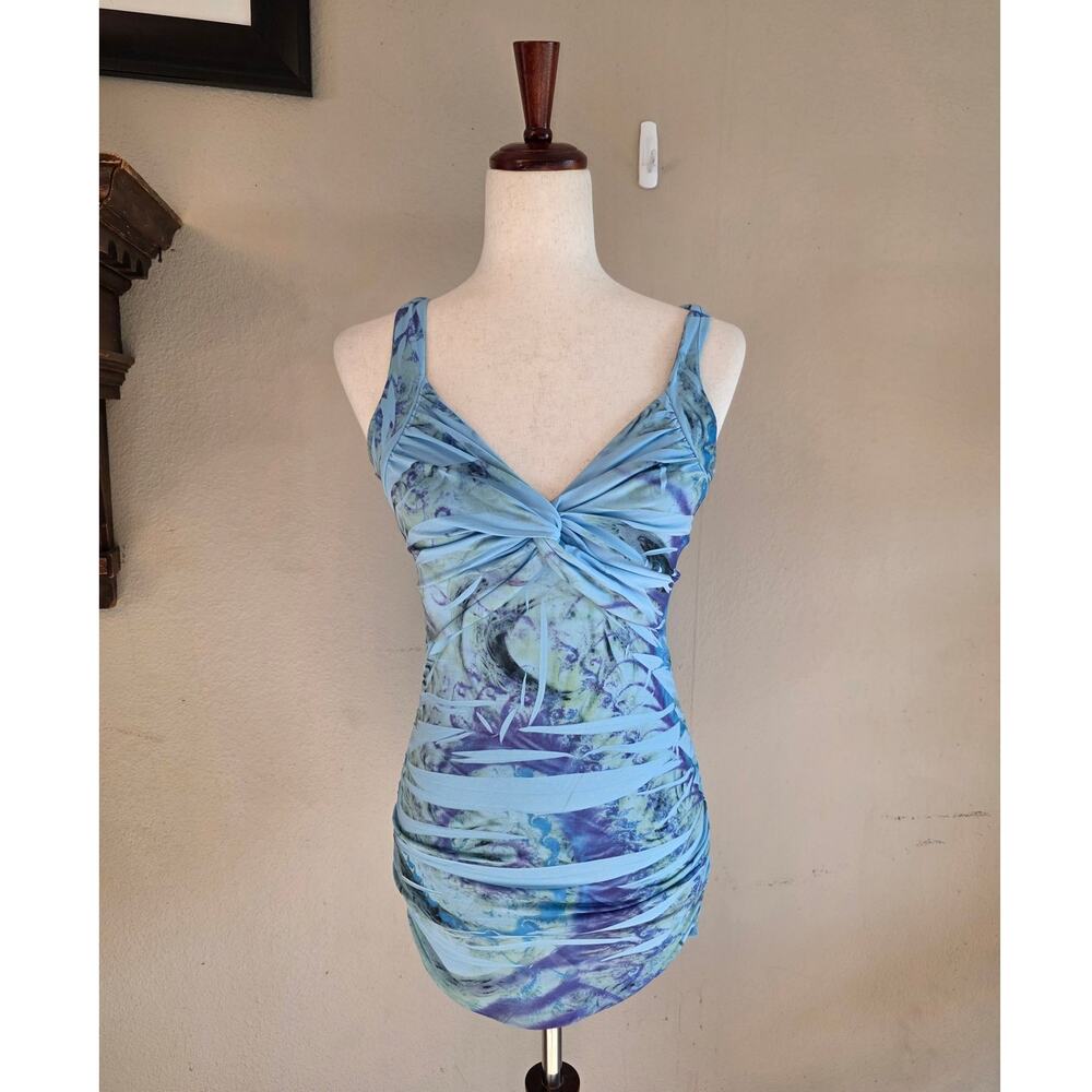 Body Central Y2K Mini Bodycon Dress Top Fairycore 2000's Coquette Paris Hilton